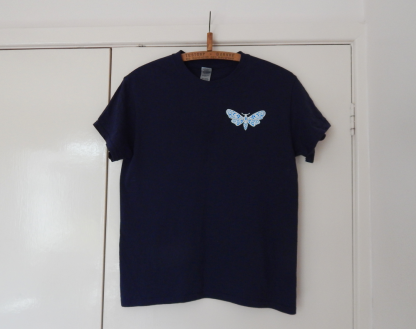 Moth T Shirt Delft Porcelain Clothing