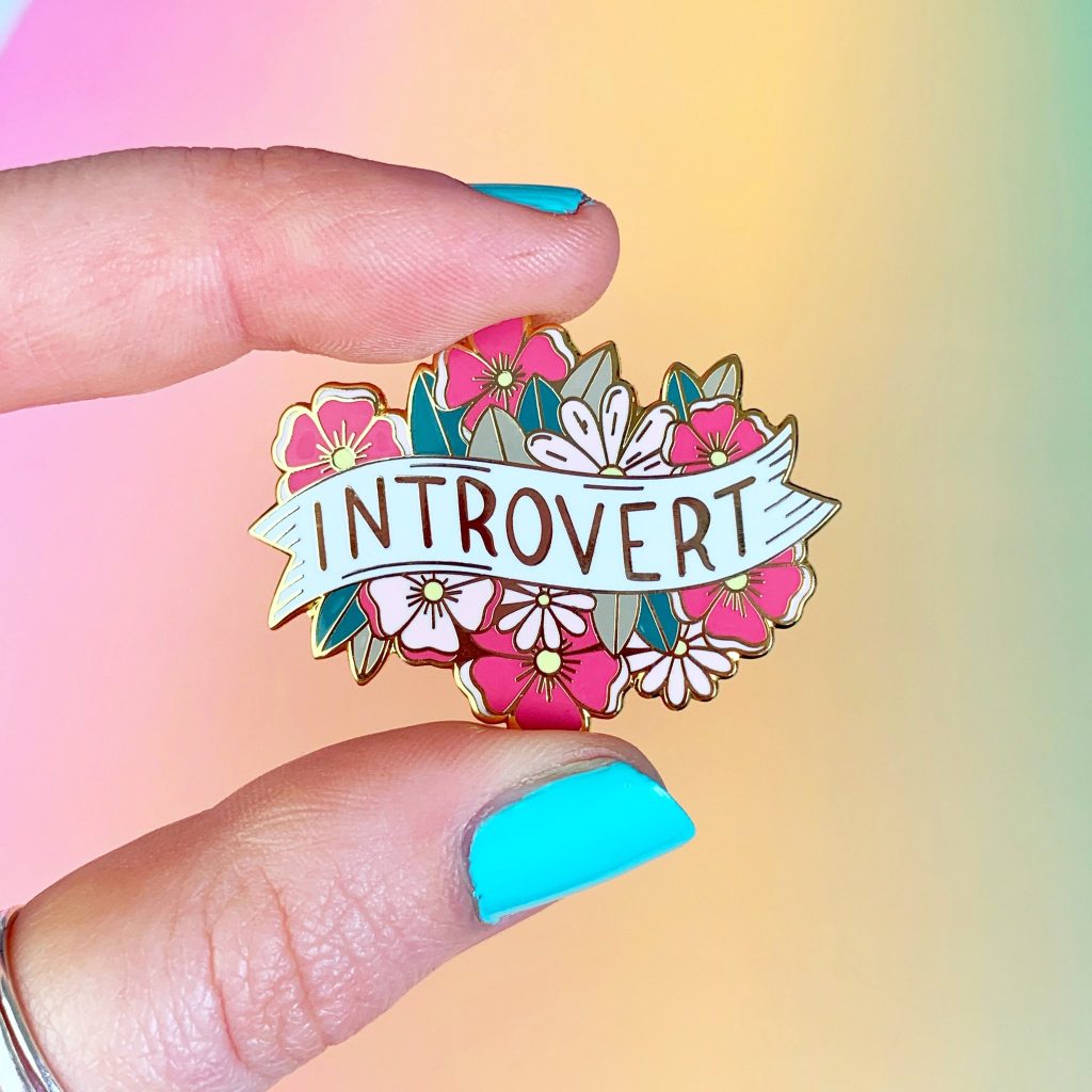 Enamel Pins for Introverts Christmas Gift Guide Stacey McEvoy Caunt